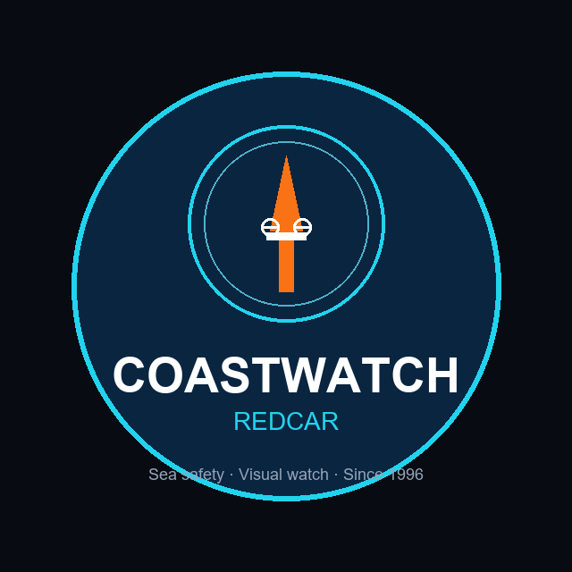 Coastwatch Redcar concept logo